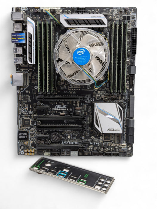 ASUS X99 X99-A/USB 3.1 with Intel Core i7-5930K @ 3.50GHz (6C 12T) 64GB RAM  -