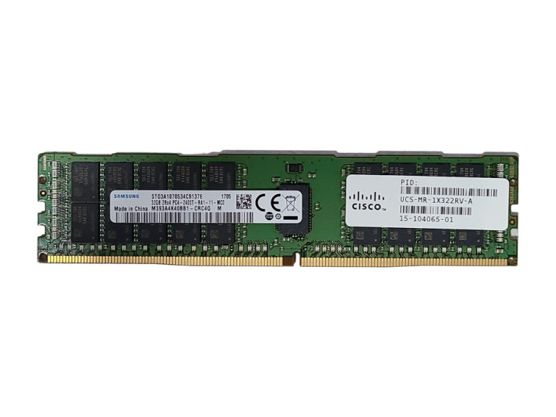 Samsung 32GB 2Rx4 PC4-2400T-RA1-11, DDR4 Server Memory Q