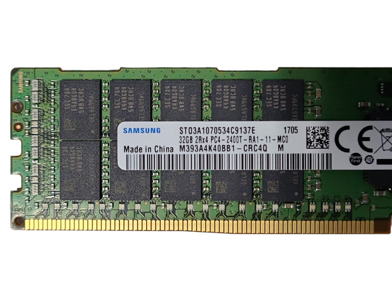 Samsung 32GB 2Rx4 PC4-2400T-RA1-11, DDR4 Server Memory Q