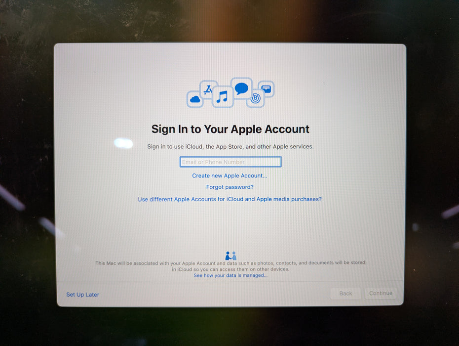 Apple MacBook Air 13" 2020 I3-1000NG4 8GB 256SSD No Power Adapter