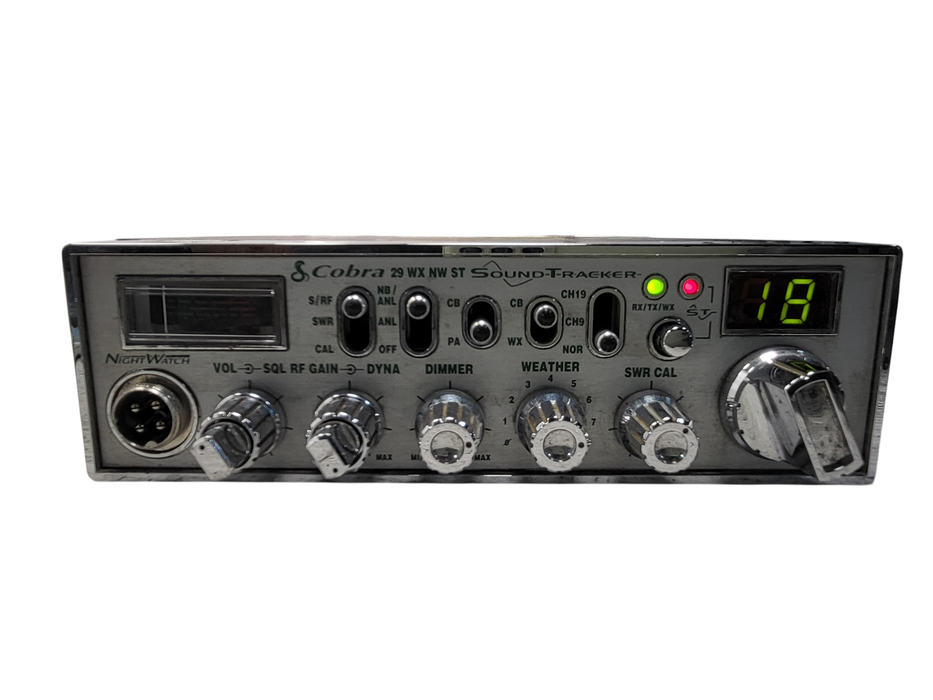 Cobra 29 WX NW ST Sound Tracker CB Radio 40 CB Channels