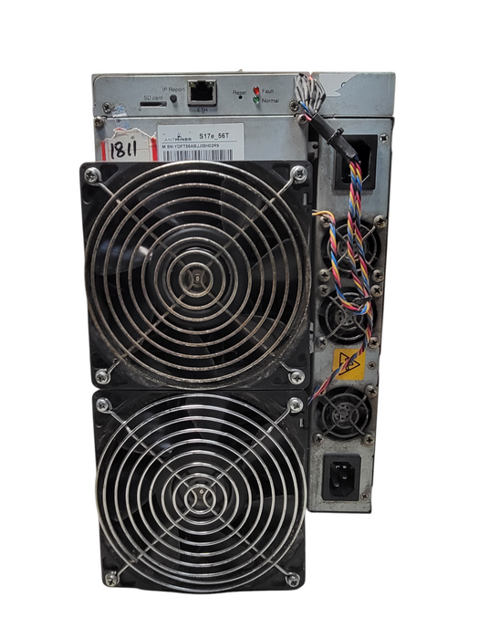 Bitmain Antminer S17e-56T Bitcoin Miner READ
