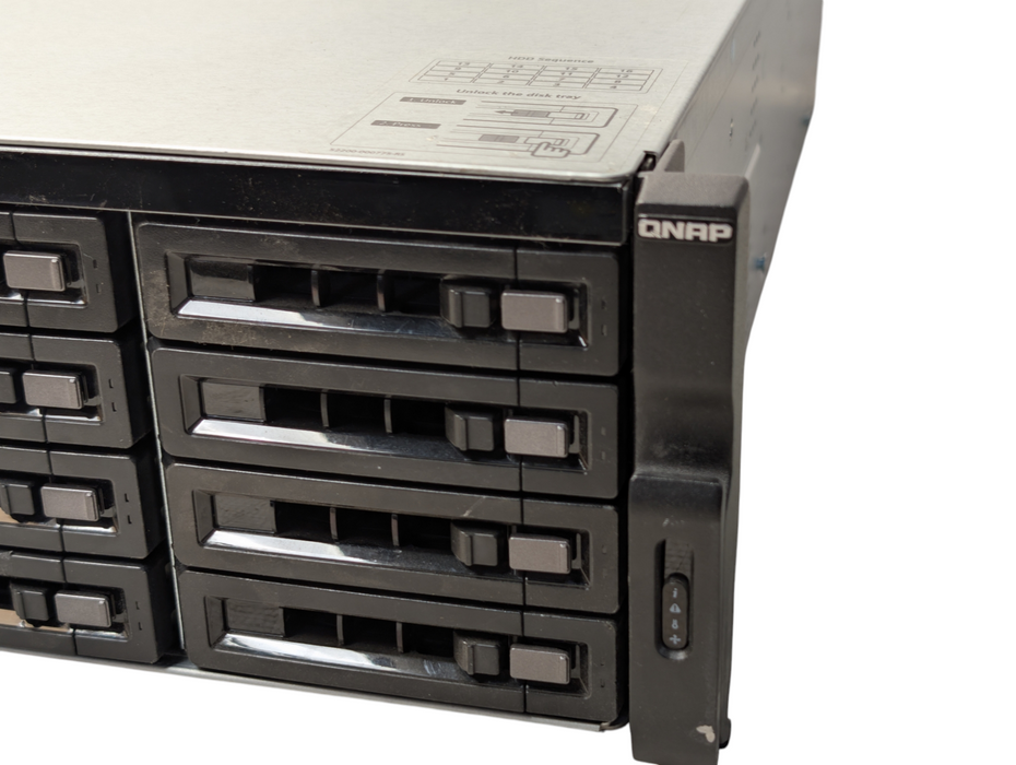 QNAP 12Gbps SAS RAID Raid Expansion Enclosure 16 bays REXP-1620U-RP