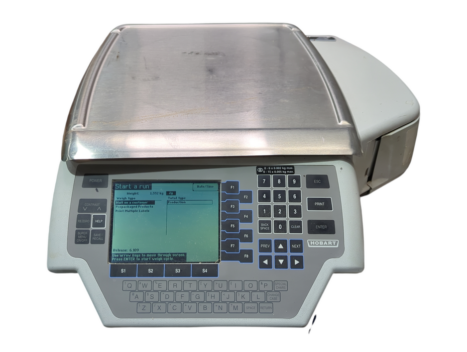 Hobart Quantum Commercial Scale, READ