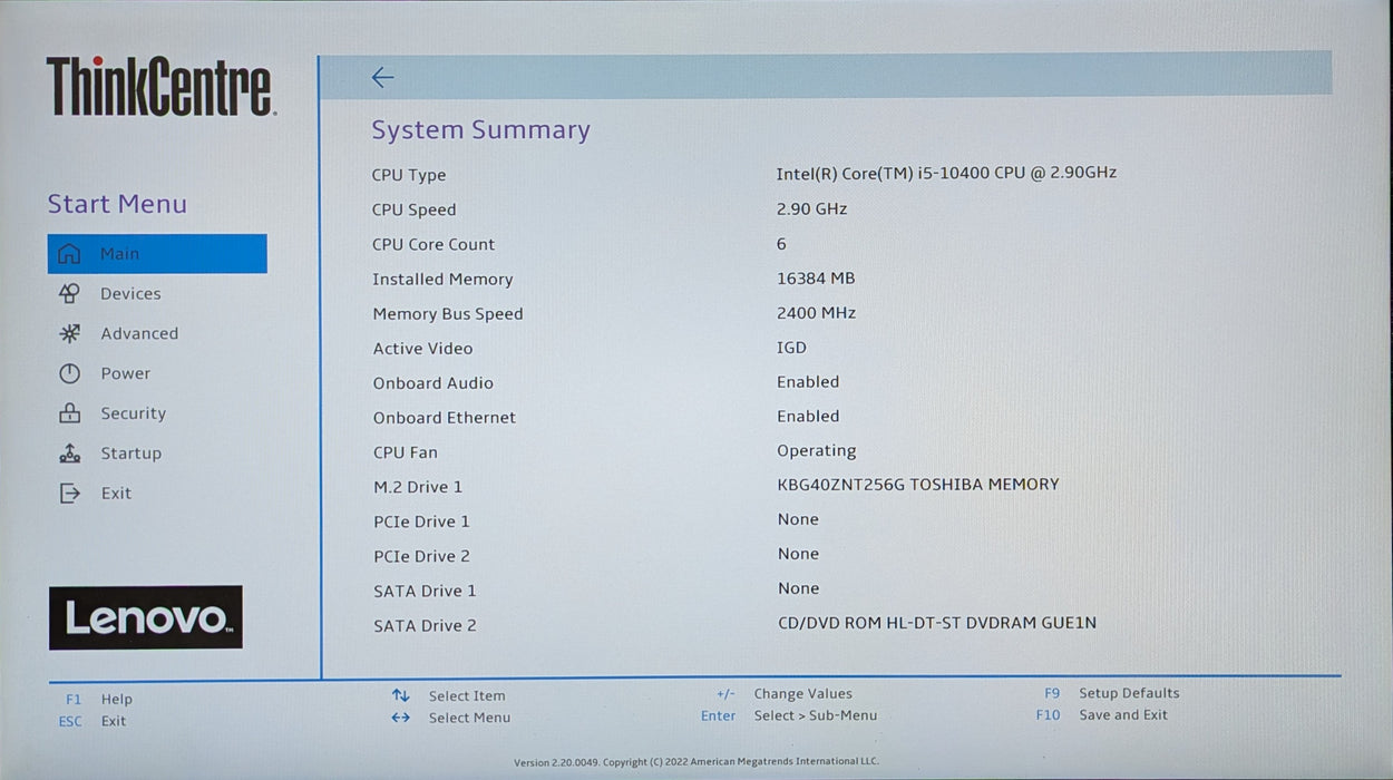 Lenovo ThinkCentre M70c SFF, i5-10400 2.90GHz, 16GB DDR4, 256GB NVMe