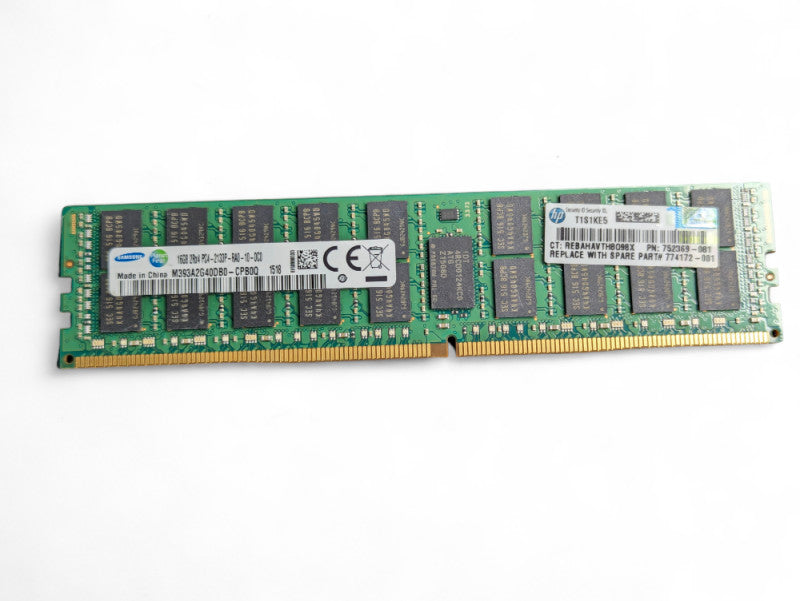 16GB Samsung DDR4 Server Memory RAM 2Rx4 PC4-2133P-RA0-10-DC0 Q