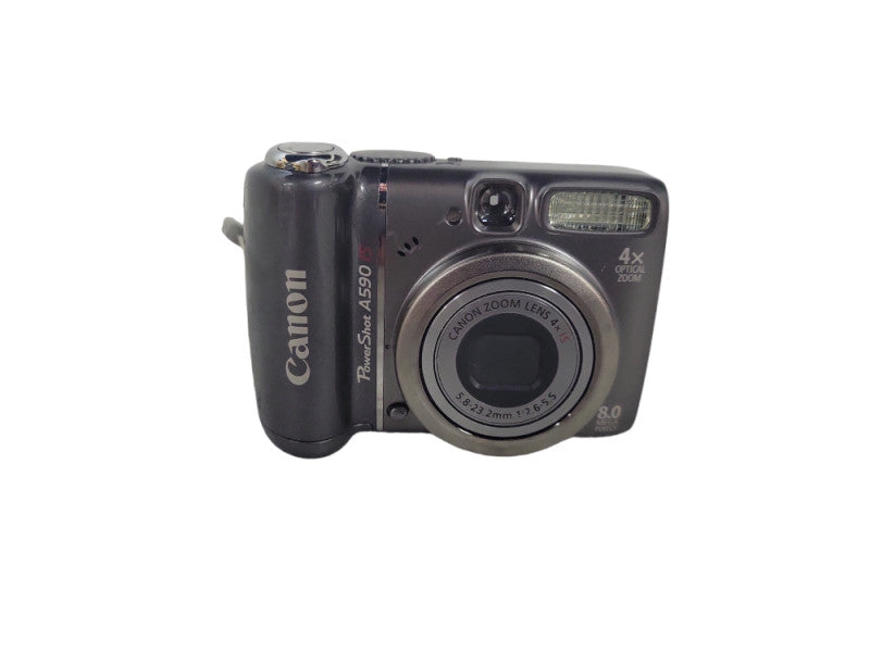 Canon PowerShot A590 IS 8.0MP Compact Digital Camera Silver !