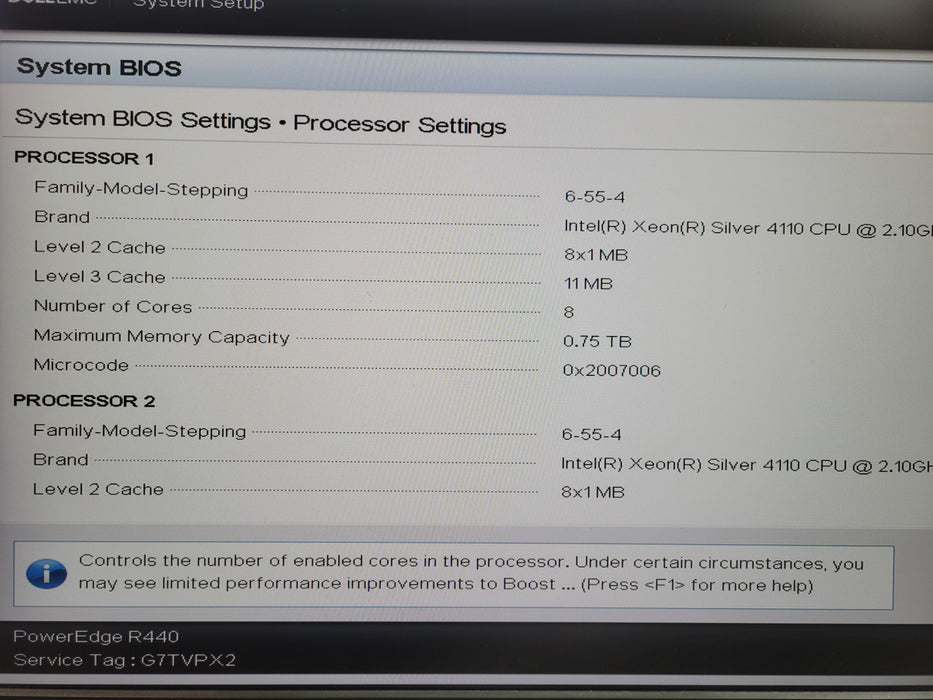Dell PowerEdge R440 - 2x Xeon Silver 4110, 16GB DDR4, PERC H330 - No HDD