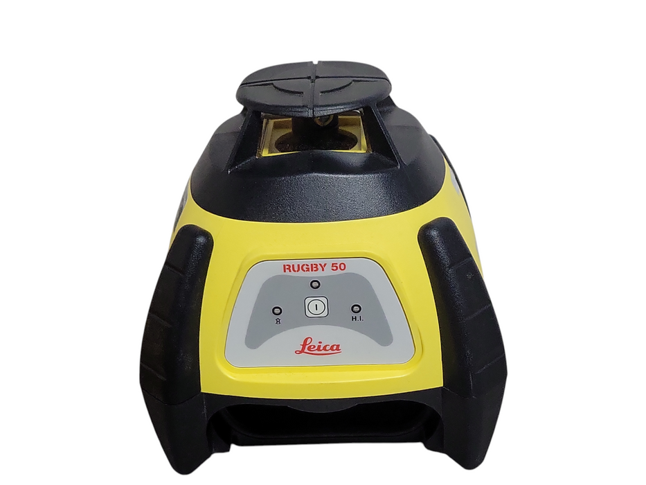 LEICA RUGBY 50 ROTATING LASER LEVEL with case, No Battery, READ