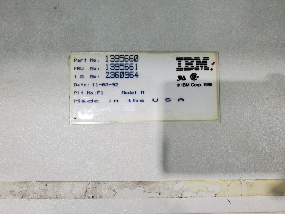 Vintage IBM Model M 1395660 Terminal Keybaord *READ*