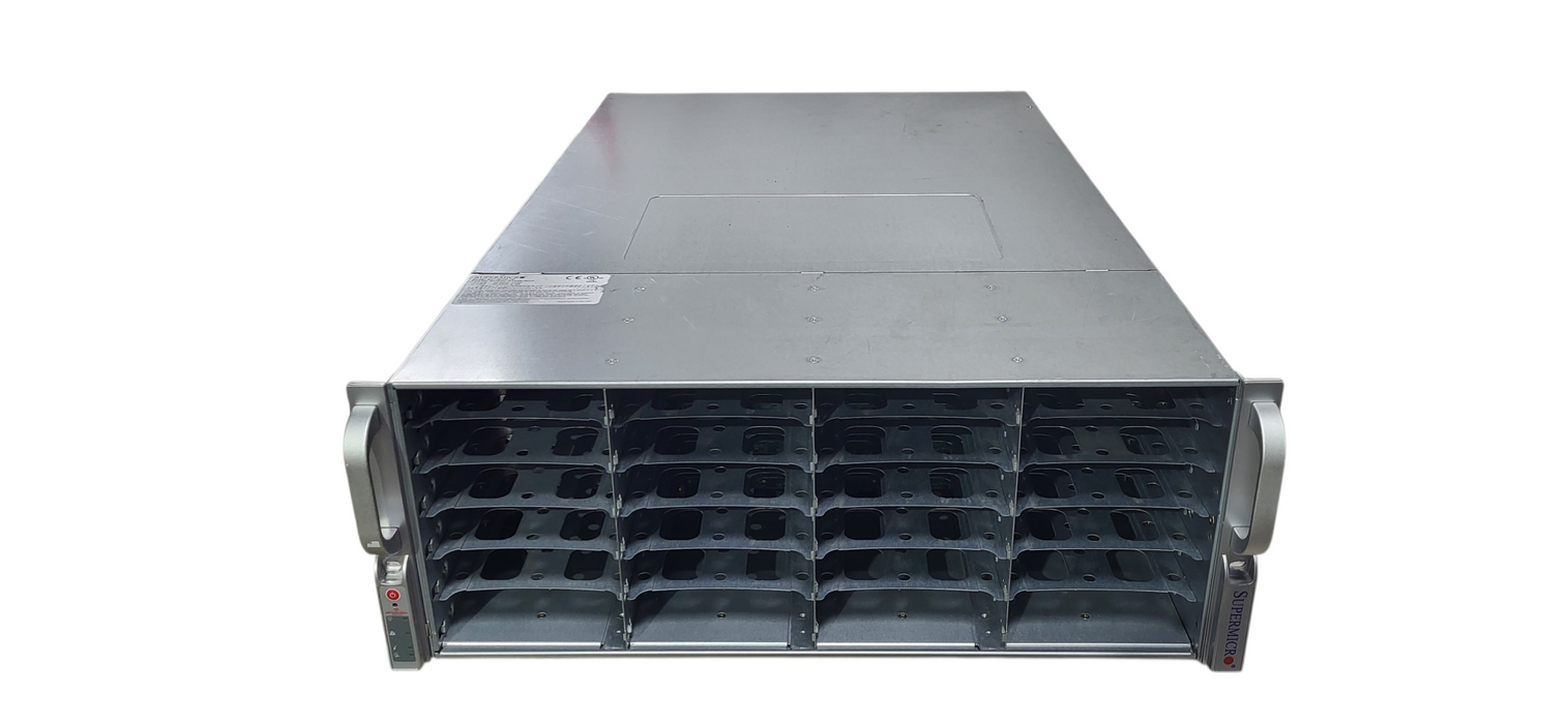 SUPERMICRO 847E2C-R1K28JBOD 4U 44BAY 3.5" SAS3  W/ 2x1200W PSU