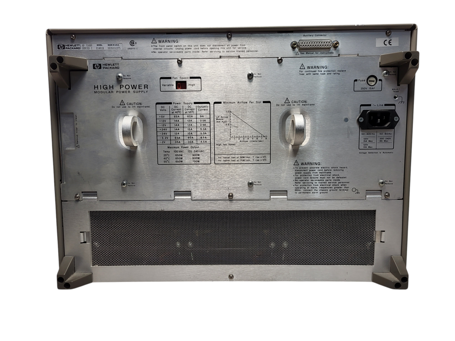 HP Agilent E1401B High Power Mainframe