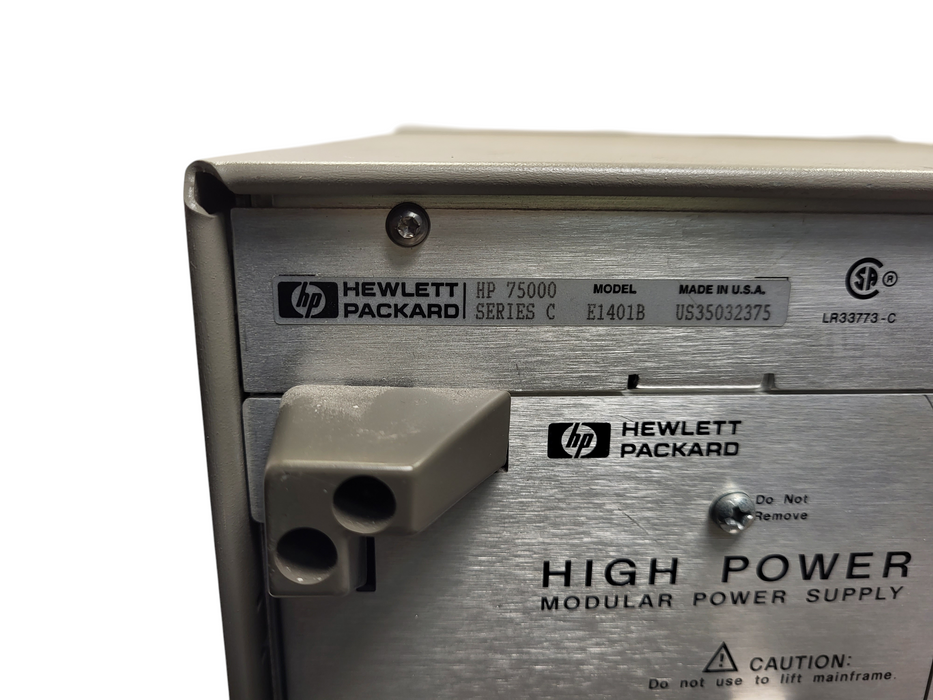 HP Agilent E1401B High Power Mainframe