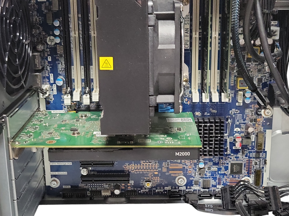 HP Z4 G4 Workstation Xeon W-2155 3.30GHz, 16GB DDR4, M2000 GPU, 750 PSU, No HDD