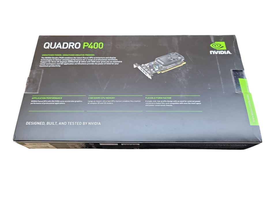 New Open Box - NVIDIA Quadro P400 2GB GDDR5 Graphics Card