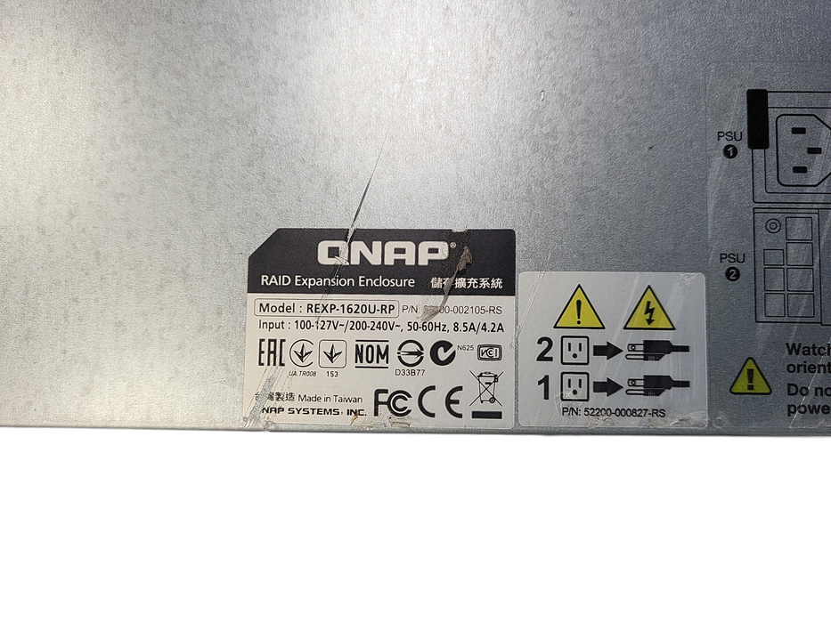 QNAP Raid Expansion Enclosure REXP-1620U-RP