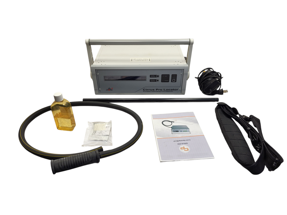 Protec Cirrus Pro Locator Portable Aspirating Fire Detector READ