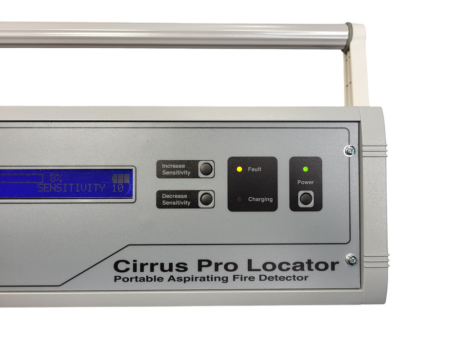 Protec Cirrus Pro Locator Portable Aspirating Fire Detector READ