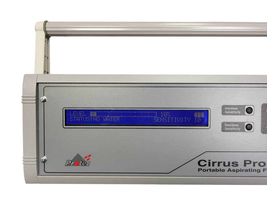 Protec Cirrus Pro Locator Portable Aspirating Fire Detector READ