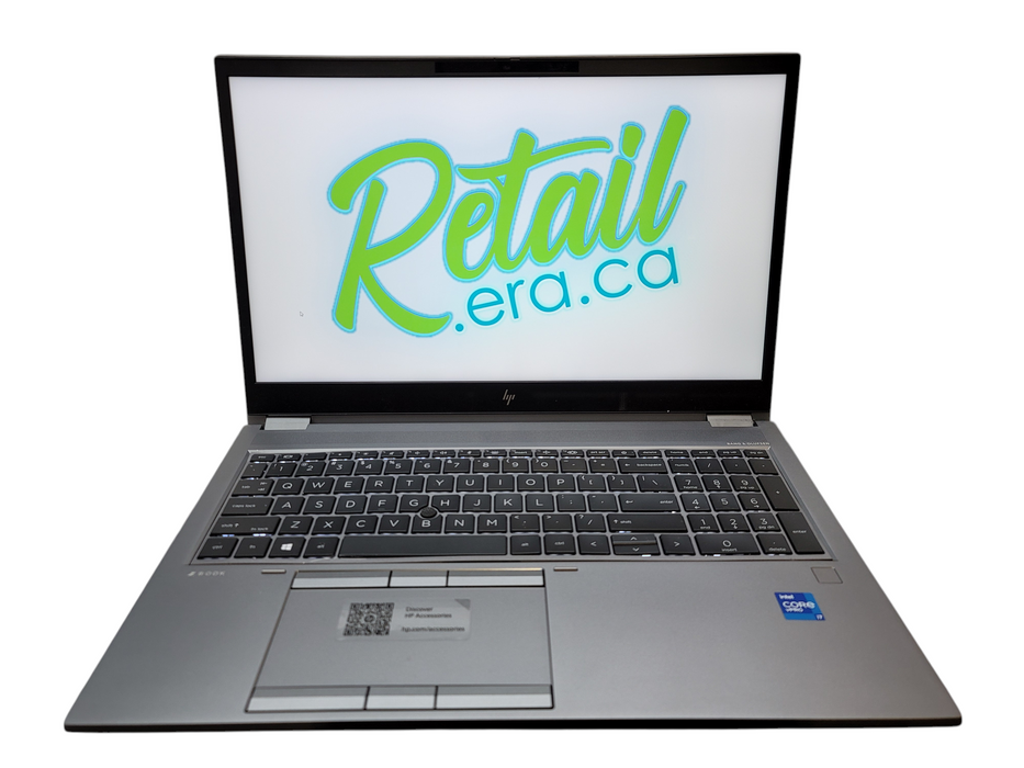 HP ZBook Fury 15.6" G8 i7-11850H 16GB DDR4 RTX A2000 256GB NVMe **READ**