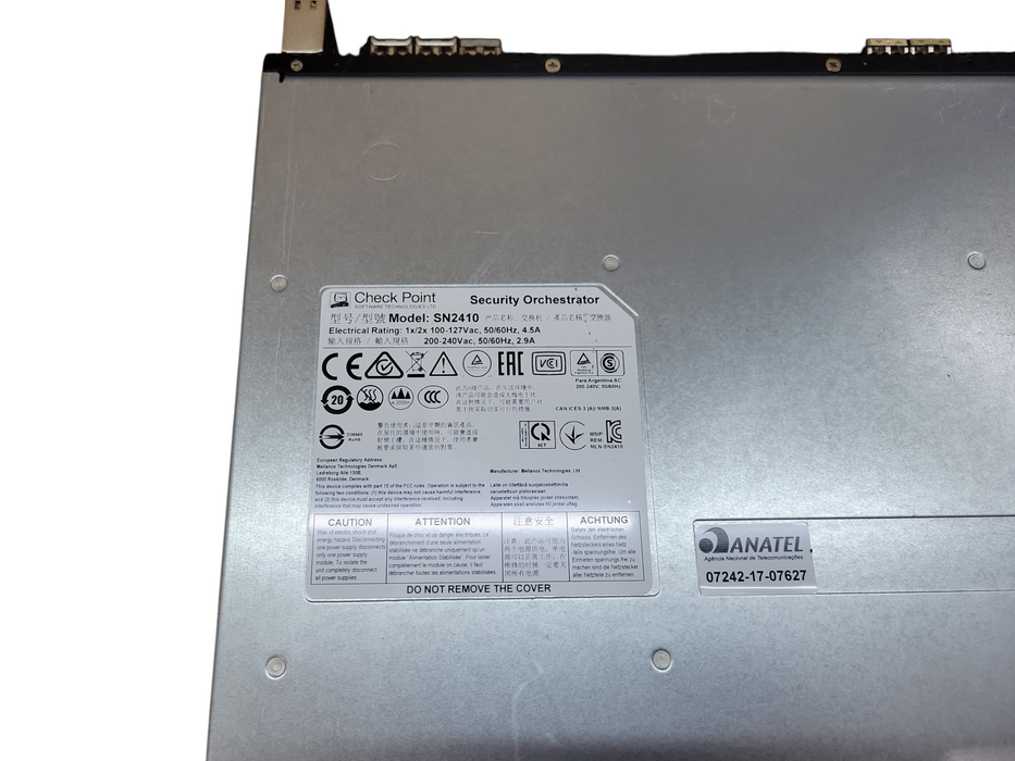 Check Point Maestro Hyperscale Orchestrator 140 Network Security Firewall SN2410