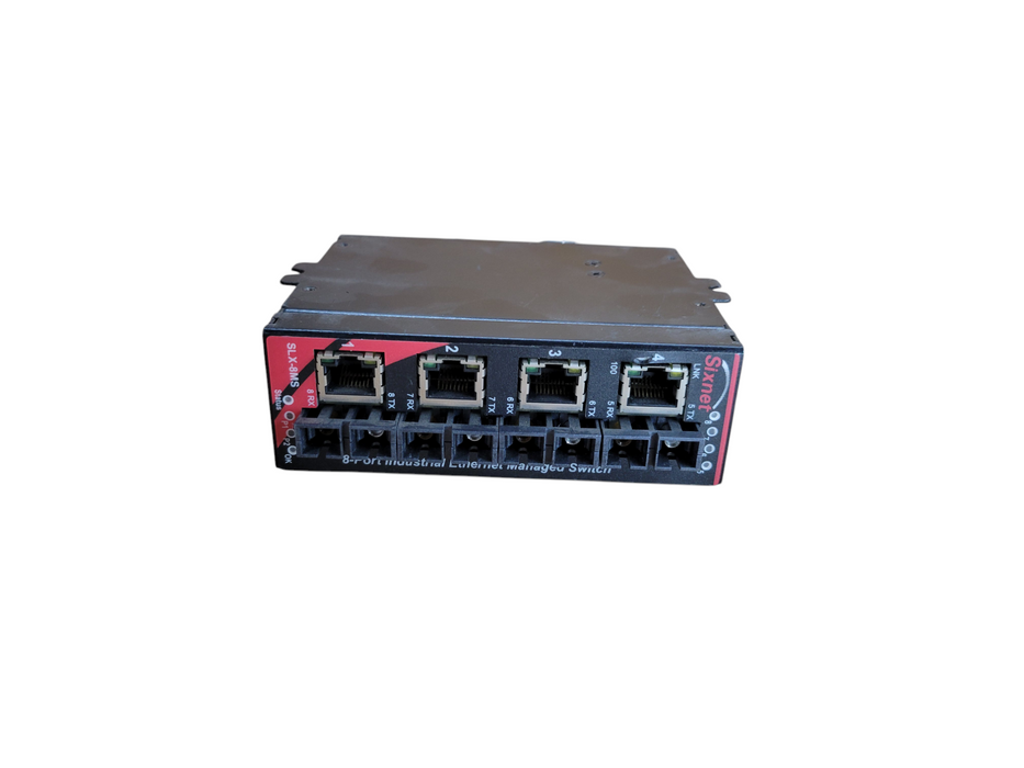 SIxnet SLX-8MS-9SC | 8-Port Managed Ethernet Switch (READ)