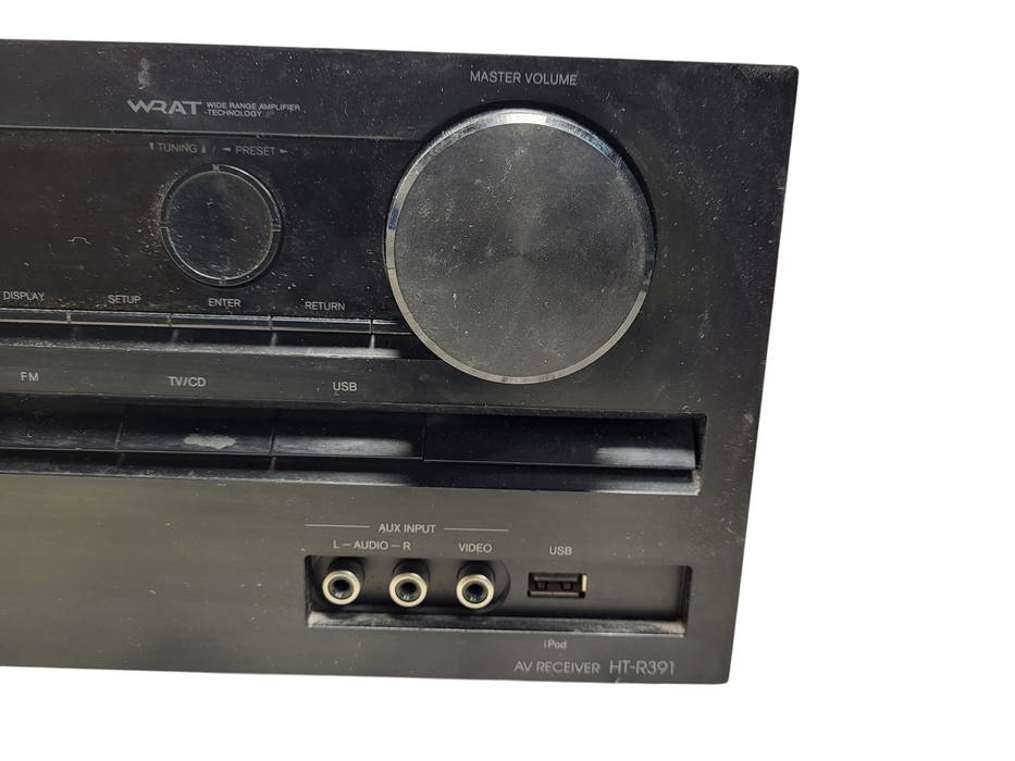 Onkyo HT R391 AV Receiver 5.1 Surround - No Remote
