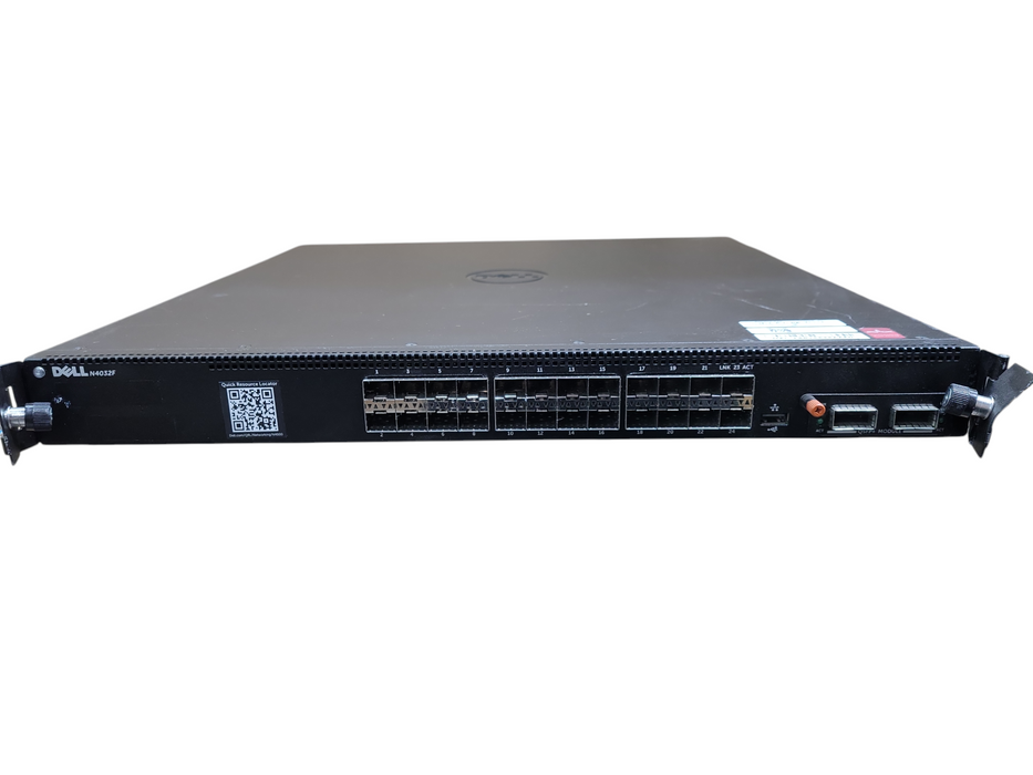 Dell PowerConnect N4032F 24-Port 10GbE SFP+ Network Switch | 2x 460W AC