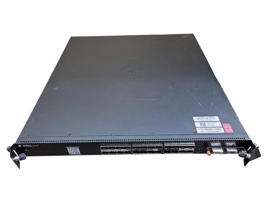 Dell PowerConnect N4032F 24-Port 10GbE SFP+ Network Switch | 2x 460W AC