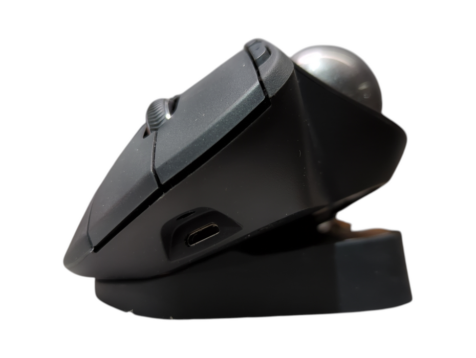 Logi MX Ergo Wireless Bluetooth Trackball Ergonomic Mouse M-R0065, No Dongle