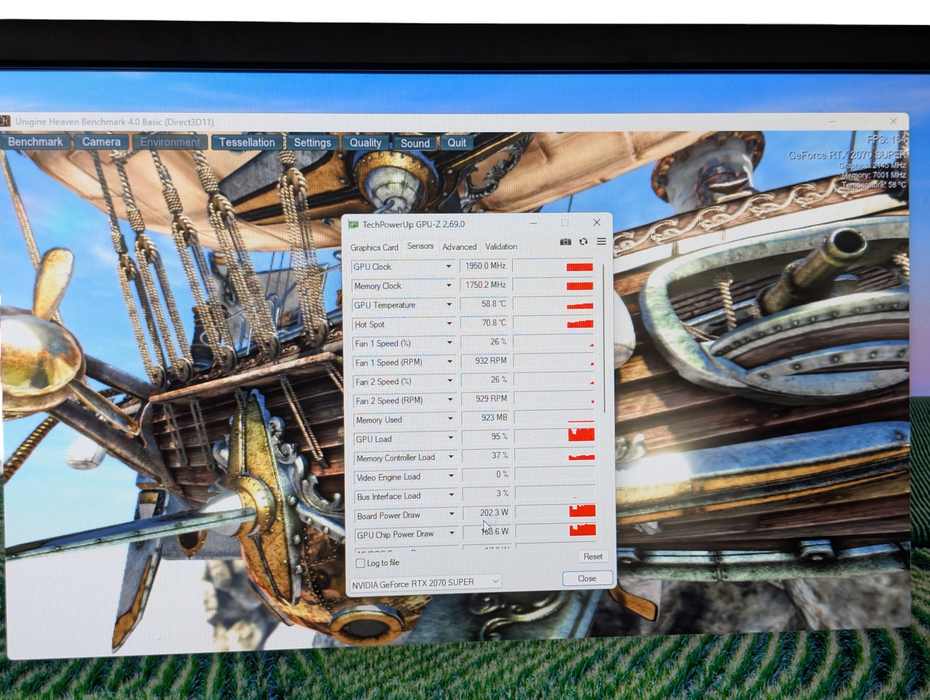 NVIDIA ASUS GeForce RTX 2070 SUPER 8GB GPU DUAL-RTX2070S-O8G-EVO