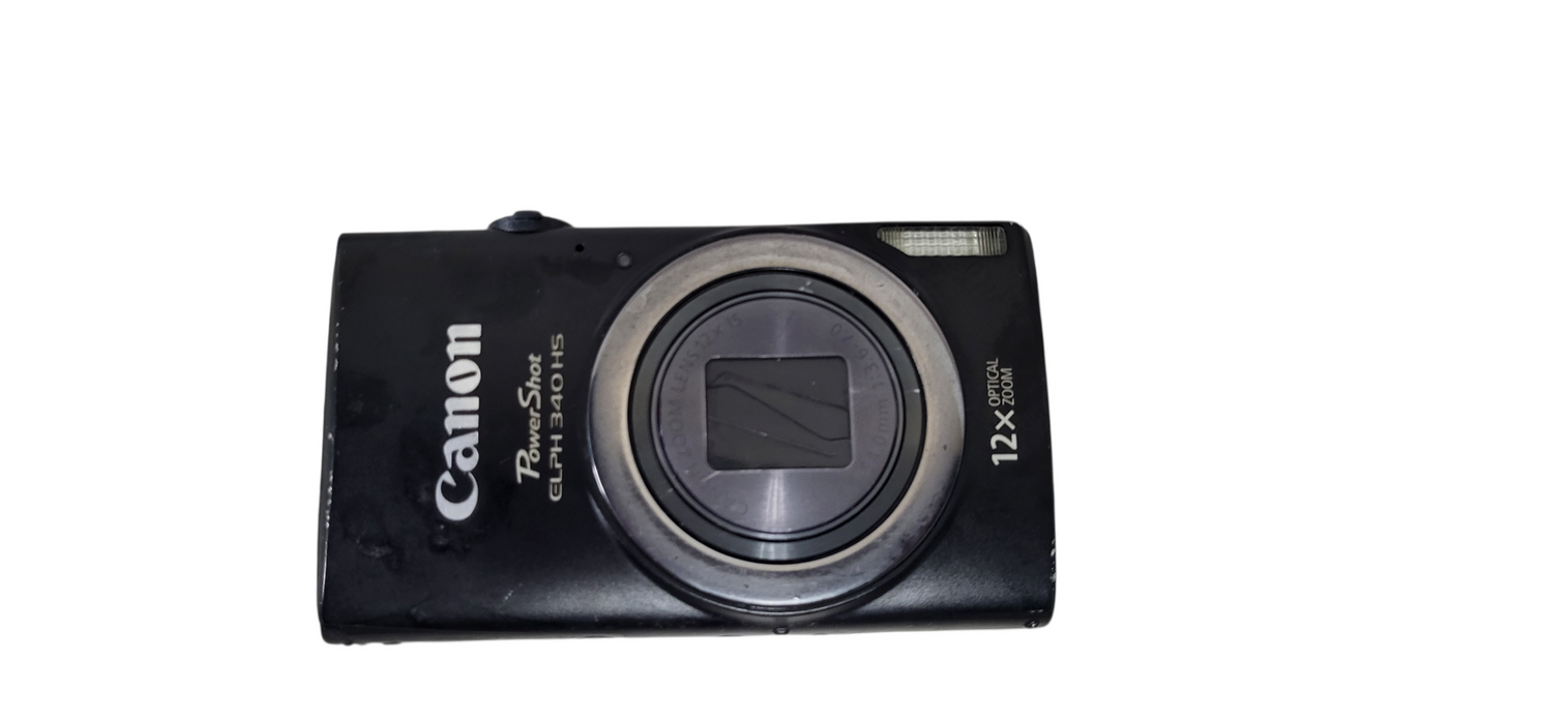Canon PowerShot ELPH 340 HS 16.0MP Digital Camera | SEE