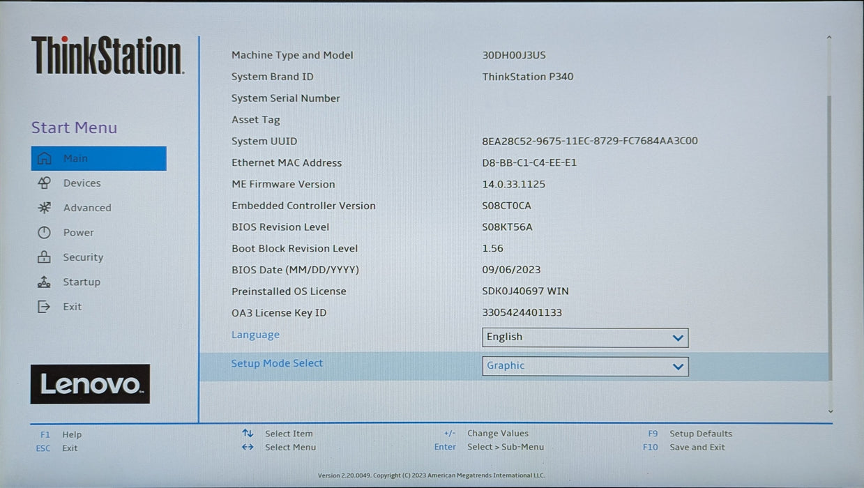 Lenovo ThinkStation P340, i7-10700 2.90GHz, 16GB DDR4, 256GB NVMe, P1000