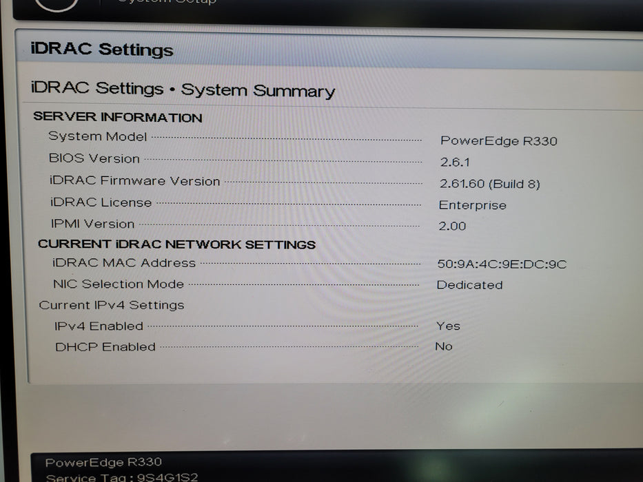 Dell PowerEdge R330 - Xeon E3-1240 v6 16GB DDR4 PERC H730 2x350W PSU