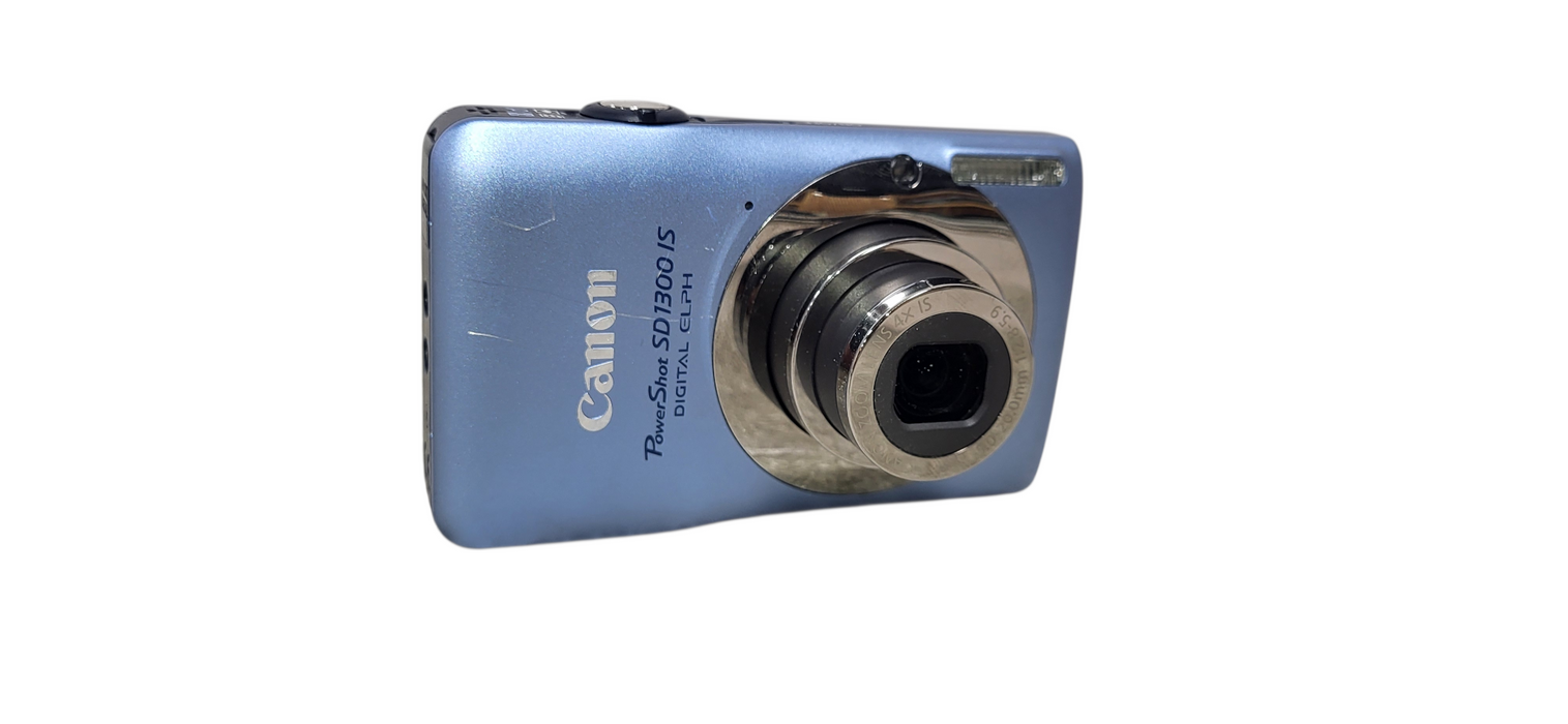 Canon PowerShot SD1300 IS ELPH 12.1MP 4x Zoom Digital Camera