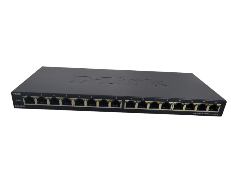 D-Link DGS-1016S 16-Port - 1Gbps - 1 - 1 - 1 - 1 DGS-1016S Switch !