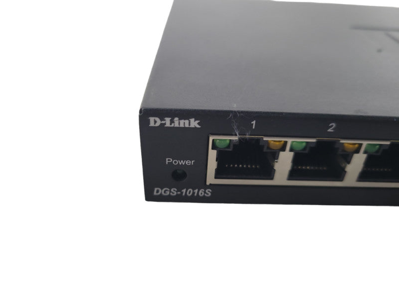 D-Link DGS-1016S 16-Port - 1Gbps - 1 - 1 - 1 - 1 DGS-1016S Switch !
