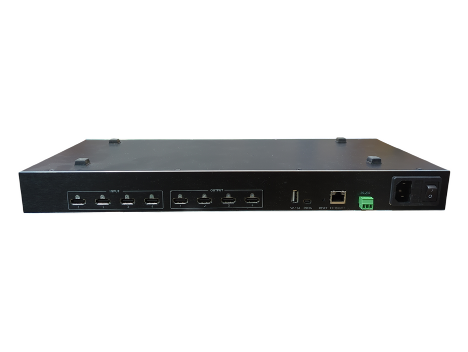 Kramer VS-44H2 4x4 4K HDR HDCP 2.2 Matrix Switcher