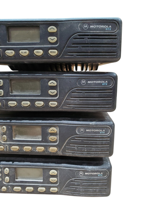 Lot 4x Motorolla GTX M11URD6CB1AN - Two Way Radio *READ*