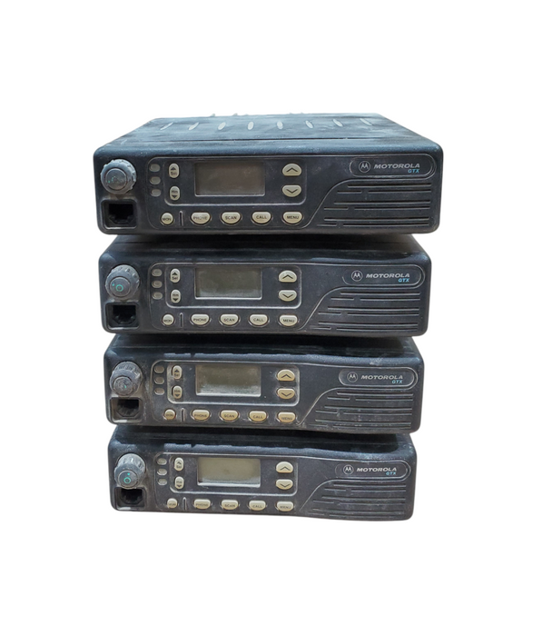 Lot 4x Motorolla GTX M11URD6CB1AN - Two Way Radio *READ*