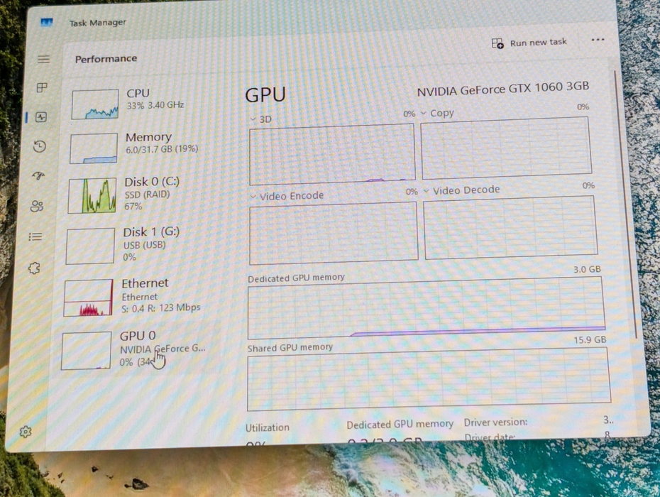 DELL Precision 5820 Intel Core i9-10900X 32GB RAM 256GB NVMe SSD NVIDIA GTX 1060