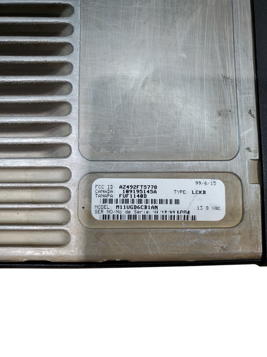 Motorolla GTX M11UGD6CB1AN 800 MHz Radio *READ*