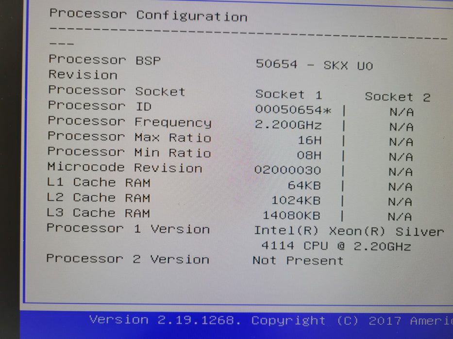 Cisco UCS C220 M5SX BE6000M Xeon Silver 4114 CPU|16GB DDR4| AVAGO MEGA RAID