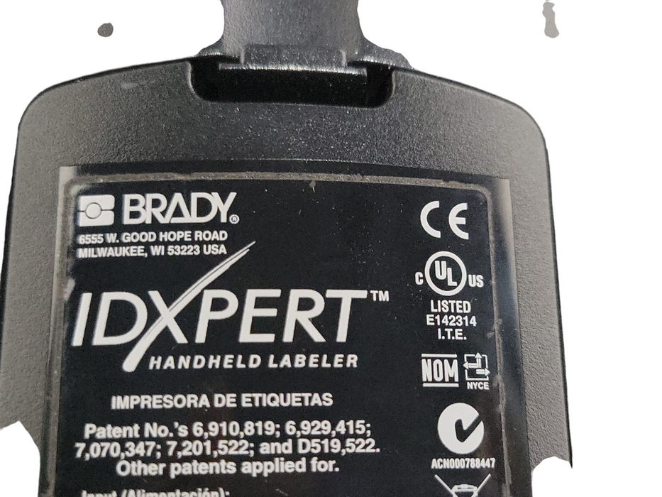 BRADY IDXPERT Labeler, Handheld Label Printer & Case