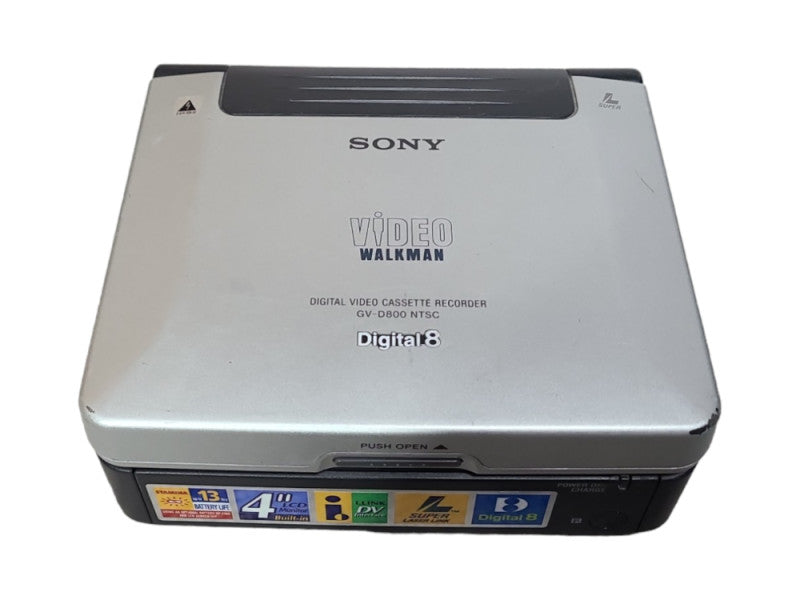 Sony GV-D800 Digital Video cassette Recorder Video Walkman, No Battery, READ