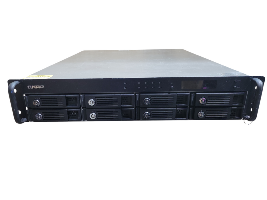 QNAP TS-809U 8 Bay NAS 8x 2TB HDD installed