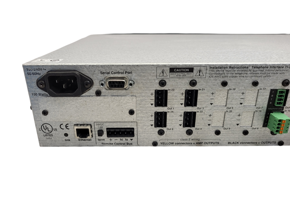 Biamp Systems Audia Flex Model TI-2 Digital Audio Processor
