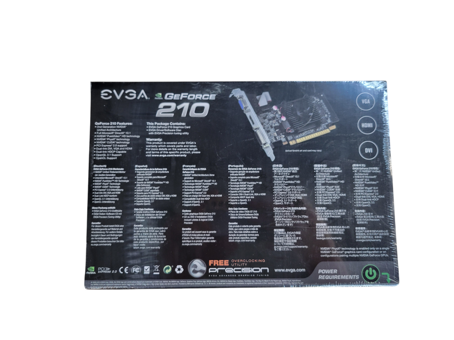EVGA NVIDIA GEFORCE 2101GB DDR3 PCIE