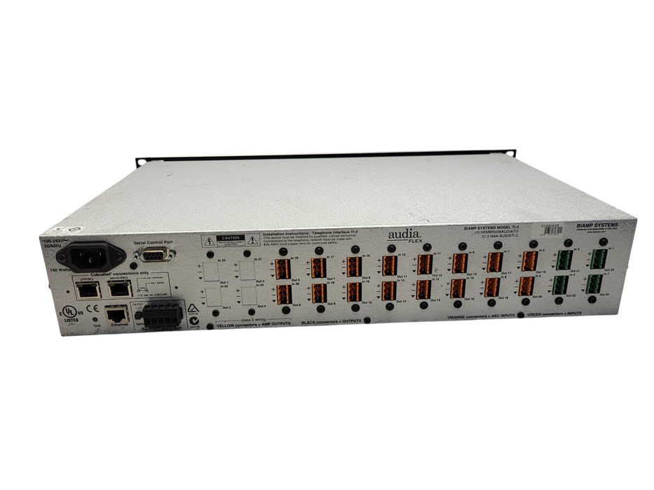 Biamp Systems Audia Flex Model TI-2 Digital Audio Processor