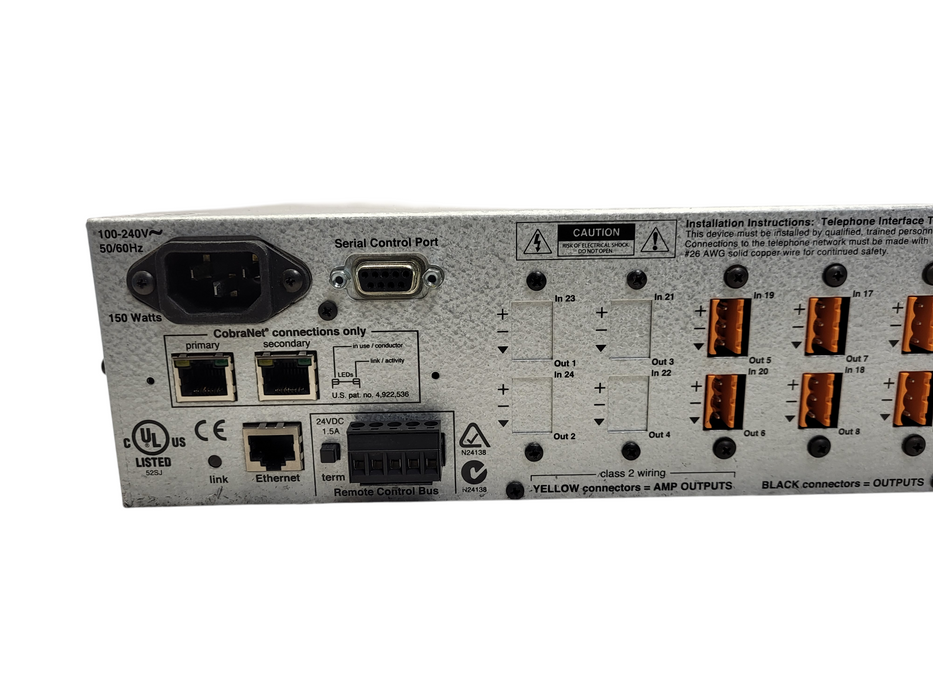 Biamp Systems Audia Flex Model TI-2 Digital Audio Processor